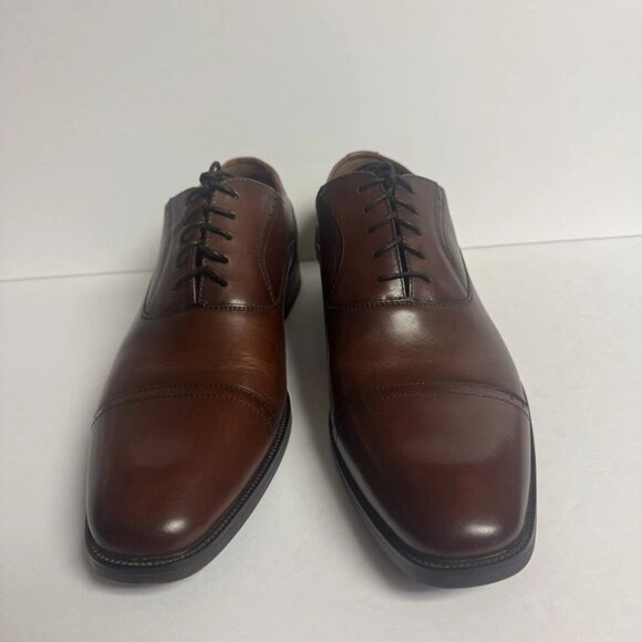 Florsehim Mens Sondrio Cap Toe Oxford Cognac Size 9.5 M main image 5